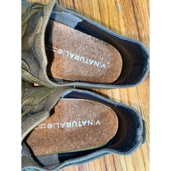 EUC Vivobarefoot Primus Asana II Leather Barefoot Shoes Green Mens 14/ 48 EUR main image 8